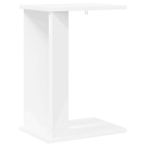 vidaXL Tavolino Bianco 35 x 25 x 50 cm Legno ingegnerizzato