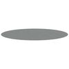 vidaXL Telo Sotto Piscina Grigio Chiaro &Oslash;550 cm Geotessile Poliestere