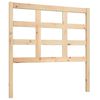 vidaXL Testiera per Letto 95,5x4x100 cm Legno Massello di Pino