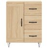 vidaXL Credenza Rovere Sonoma 69,5x34x180 cm in Legno Multistrato