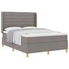 vidaXL Letto a molle con testiera Talpa 140 x 190 cm Tessuto
