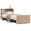 vidaXL Letto Libreria senza Materasso 100x200 cm in Legno di Pino