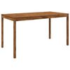 vidaXL Tavolo Bar da Giardino Naturale 196 x 100 x 105 cm