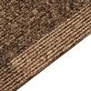 vidaXL Moquette per pavimenti 20 pcs Marrone 50 x 50 cm PP