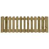 vidaXL Fioriera da Giardino Recinzione 150x50x50cm in Pino Impregnato