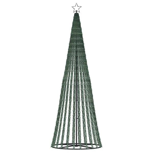 vidaXL Albero di Natale a LED 1028 LED Colorato 403 cm