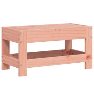 vidaXL Poggiapiedi da Giardino 62x30x32cm in Legno Massello di Douglas