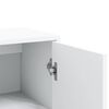 vidaXL Credenze 2 pz Bianche 60x31x84 cm in Legno Multistrato