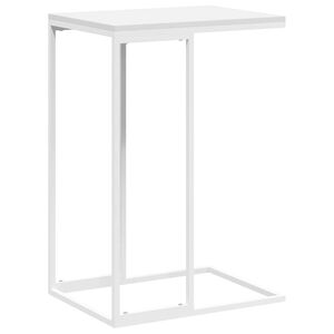 vidaXL Tavolino da Salotto Bianco 40x30x59 cm in Legno Multistrato