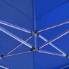 vidaXL Gazebo Professionale Pieghevole Alluminio 6x3 m Blu