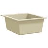 vidaXL Lavello da Cucina in Granito Vasca Singola Beige