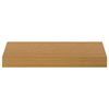 vidaXL Scaffale da parete 4 pcs Beige 40 x 23,5 x 4 cm