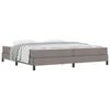vidaXL Letto a molle con materasso Talpa 200 x 200 cm Tessuto
