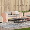 vidaXL Divano da Giardino 2 Posti 134x60x62 cm Legno Massello Douglas
