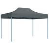 vidaXL Tenda Party 280 x 410 x 315 cm Antracite Tessuto Oxford