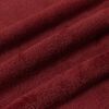 vidaXL Coperte da Pile 6 pcs Rosso Bordeaux 150 x 200 cm Panno