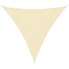 vidaXL Vela Parasole 160 g/m&sup2; Crema 4x4x4 m in HDPE