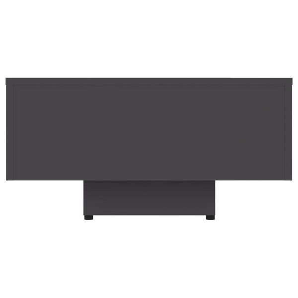 vidaXL Tavolino da Salotto Grigio 100x49,5x31 cm in Legno Multistrato