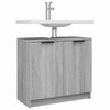 vidaXL Mobile Bagno Grigio Sonoma 64,5x33,5x59 cm in Legno Multistrato