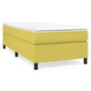 vidaXL Struttura Letto a Rete a Molle Verde 90x190 cm in Tessuto