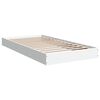 vidaXL Giroletto Bianco 90x190 cm in Legno Multistrato