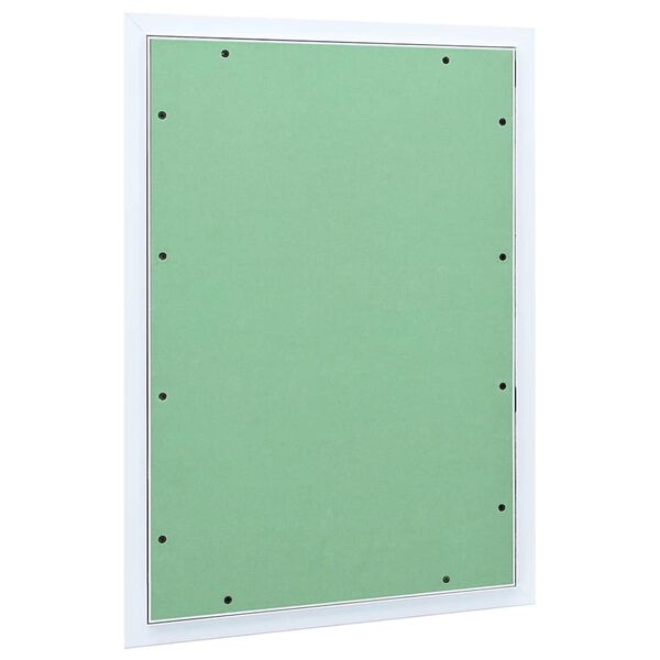 vidaXL Pannello di Accesso Verde e Argento 55 x 75 cm