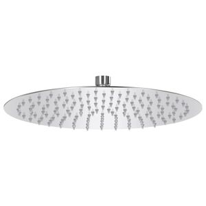 vidaXL Testa Doccia a Pioggia in Acciaio Inox 304 30 cm Rotonda
