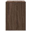 vidaXL Cassettiera Angolo Rovere Marrone 80x41x58cm Legno Multistrato