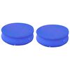 vidaXL Teli di Copertura 2 pz per Piscina Fuoriterra Rotonda 450-457cm
