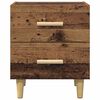 vidaXL Armadietto per letto Legno vecchio 40 x 35 x 47.5cm