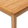 vidaXL Set da Pranzo per Giardino 5 pz in Legno Massello di Teak