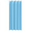vidaXL Tende Blackout con Anelli 2 pcs Blu Chiaro 225 x 140 cm