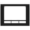 vidaXL Mobile TV Rovere nero 152 x 22 x 113 cm Legno multistrato