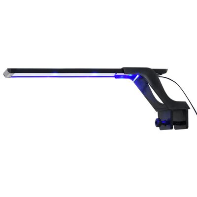 vidaXL Luce a LED per Acquario con Morsetti 35-55 cm Blu Bianco