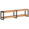 vidaXL Mobile Porta TV 160x30x40 cm in Legno Massello di Acacia