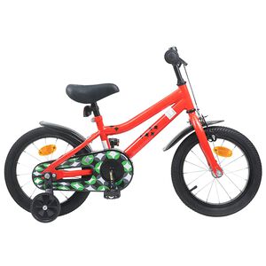 vidaXL Bicicletta per Bambini 12 Pollici per bambini di 2-4 anni Rosso