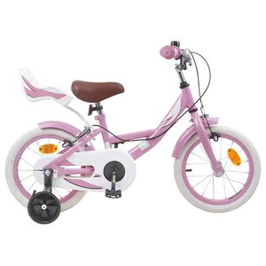 vidaXL Bicicletta per Bambini 12 Pollici per bambini di 2-4 anni