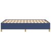 vidaXL Giroletto senza Materasso Blu 120x200 cm in Tessuto