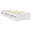 vidaXL Struttura del letto Bianco 90 x 200 cm Pino massello