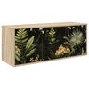 vidaXL Mobile TV da Parete RHENEN 102 x 33 x 40 cm Rovere Sonoma