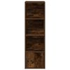 vidaXL Libreria Rovere Fumo 31x24x102 cm in Legno Multistrato