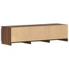 vidaXL Mobile TV Rovere Marrone 140x40x35,5 cm in Legno Multistrato