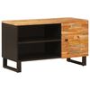 vidaXL Mobile TV Marrone 80 x 33 x 46 cm Legno di mango massello