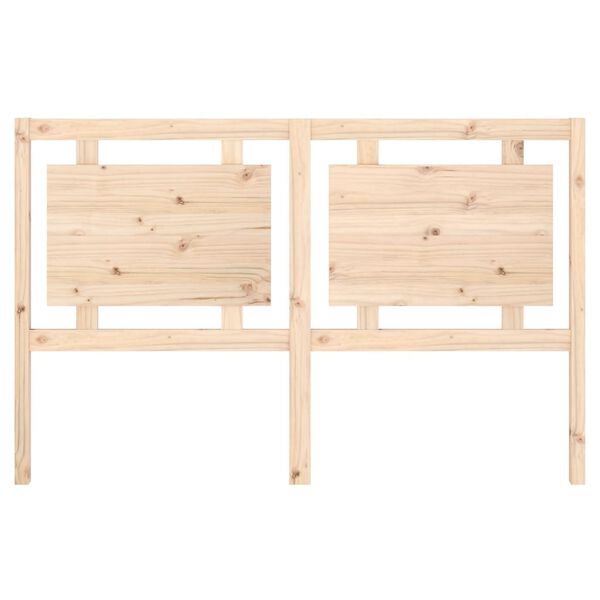 vidaXL Testiera per Letto 155,5x4x100 cm in Legno Massello di Pino