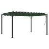 vidaXL Gazebo con tetto ventilato Verde 3 x 4 x 2,14 m