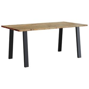 vidaXL Tavolo da Pranzo 150x90x75 cm in Legno Massello di Acacia