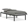 vidaXL Giroletto in Metallo Nero 80x200 cm
