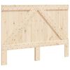 vidaXL Testiera 140x104 cm in Legno Massello di Pino