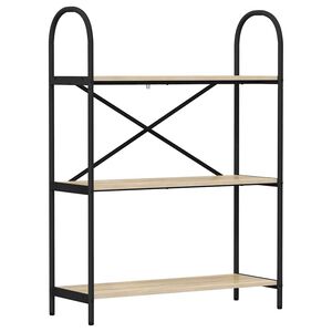 vidaXL Libreria 3 livelli 80 x 30 x 109 cm Legno ingegnerizzato