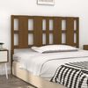 vidaXL Testiera per Letto ambra 145,5x4x100 cm Legno Massello di Pino